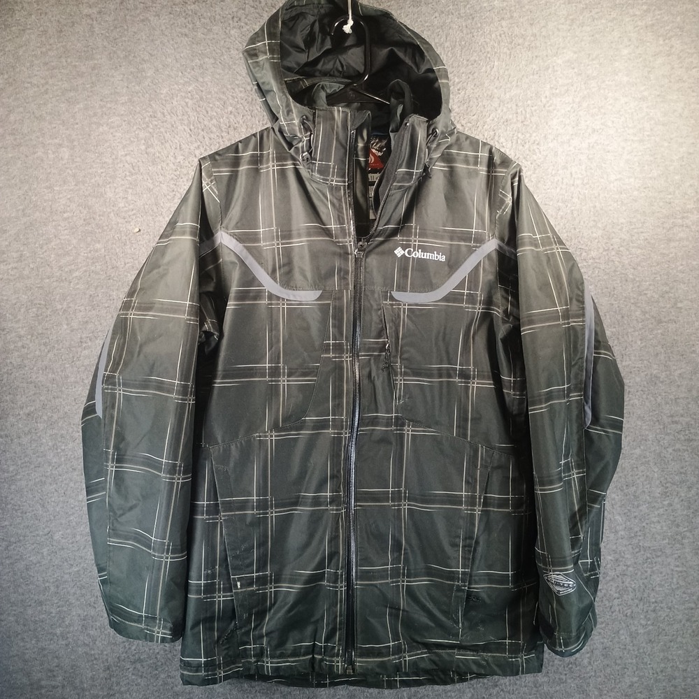Columbia Whirlibird V Interchange Jacket Mens S Black 3-In-1 Snowboarding Skiing